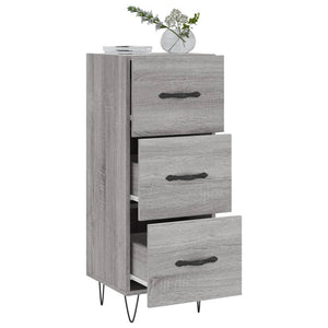 Credenza Grigio Sonoma 34,5x34x90 cm in Legno Multistrato 828602