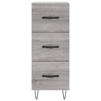 Credenza Grigio Sonoma 34,5x34x90 cm in Legno Multistrato 828602