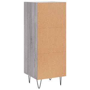 Credenza Grigio Sonoma 34,5x34x90 cm in Legno Multistrato 828602