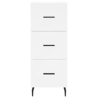 Credenza-Buffet-Armadio da cucina Bianca 34,5x34x90 cm in Legno Multistrato 246003