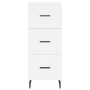 Credenza-Buffet-Armadio da cucina Bianca 34,5x34x90 cm in Legno Multistrato 246003