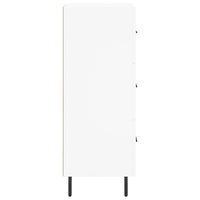 Credenza-Buffet-Armadio da cucina Bianca 34,5x34x90 cm in Legno Multistrato 246003