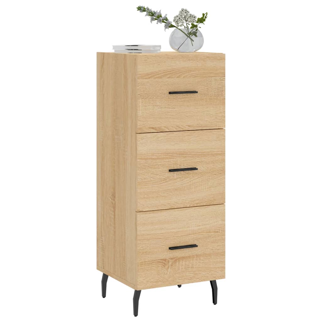 Credenza Rovere Sonoma 34,5x34x90 cm in Legno Multistrato 828623