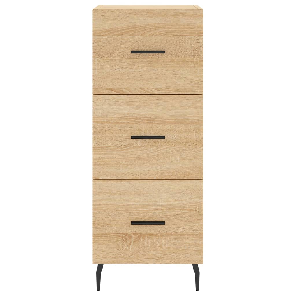 Credenza Rovere Sonoma 34,5x34x90 cm in Legno Multistrato 828623