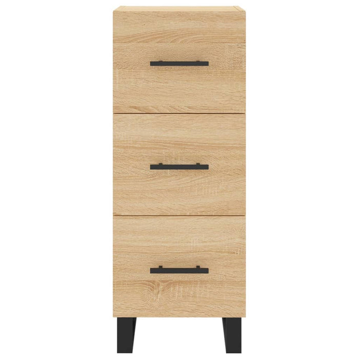 Credenza Rovere Sonoma 34,5x34x90 cm in Legno Multistrato 828631