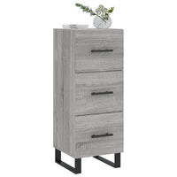Credenza Grigio Sonoma 34,5x34x90 cm in Legno Multistratocod mxl 80899