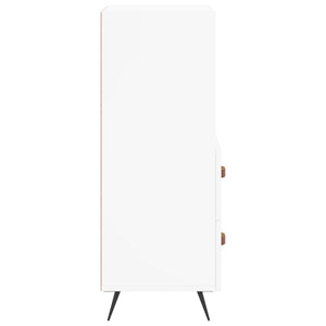 Credenza Bianca 34,5x34x90 cm in Legno Multistrato 828636