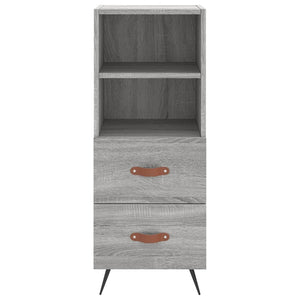 Credenza Grigio Sonoma 34,5x34x90 cm in Legno Multistrato 828642