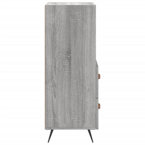 Credenza Grigio Sonoma 34,5x34x90 cm in Legno Multistrato 828642