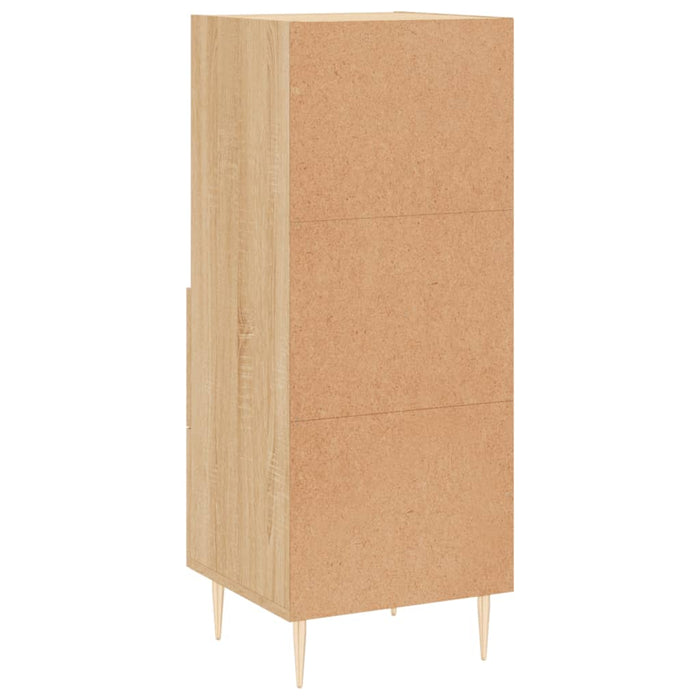 Credenza Rovere Sonoma 34,5x34x90 cm in Legno Multistrato 828655