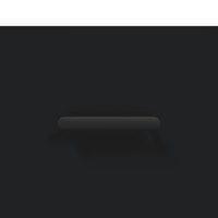 Credenza Nero 34,5x34x90 cm in Legno Multistrato 828677