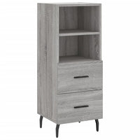 Credenza Grigio Sonoma 34,5x34x90 cm in Legno Multistrato 828690