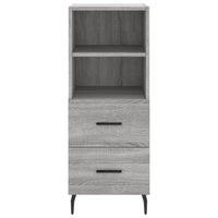 Credenza Grigio Sonoma 34,5x34x90 cm in Legno Multistrato 828690