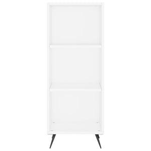Scaffale Bianco 34,5x32,5x90 cm in Legno Multistrato 828700