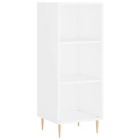 Credenza Bianca 34,5x32,5x90 cm in Legno Multistratocod mxl 126873