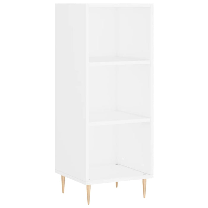 Credenza Bianca 34,5x32,5x90 cm in Legno Multistratocod mxl 126873