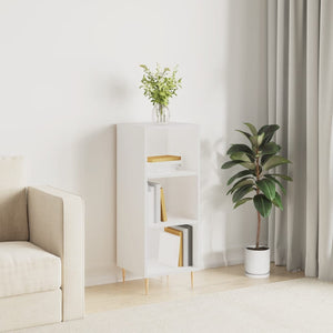 Credenza Bianca 34,5x32,5x90 cm in Legno Multistratocod mxl 126873