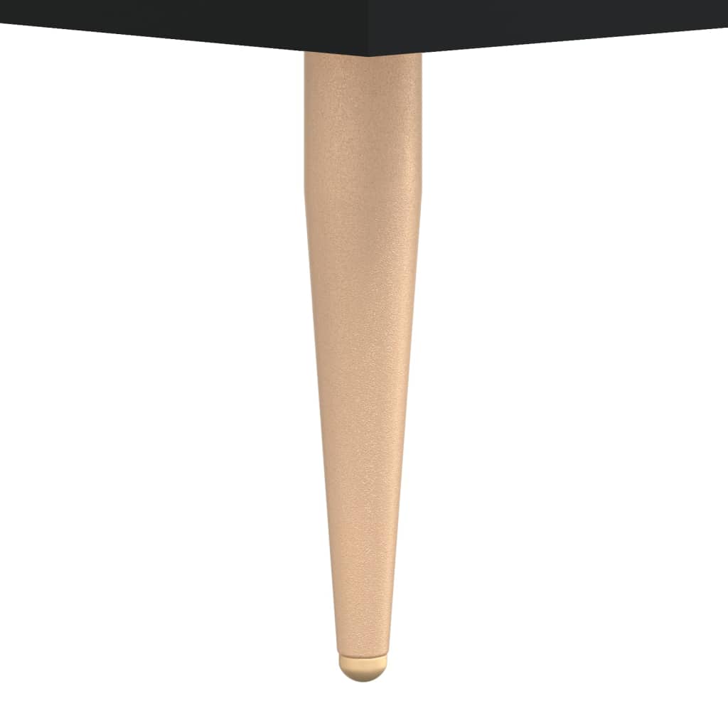 Credenza-Buffet-Armadio da cucina Nera 34,5x32,5x90 cm in Legno Multistrato 849527