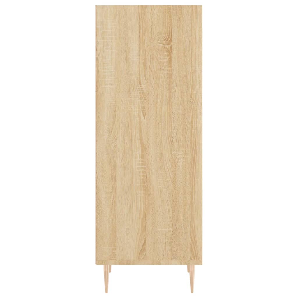 Credenza Rovere Sonoma 34,5x32,5x90 cm in Legno Multistrato 828719