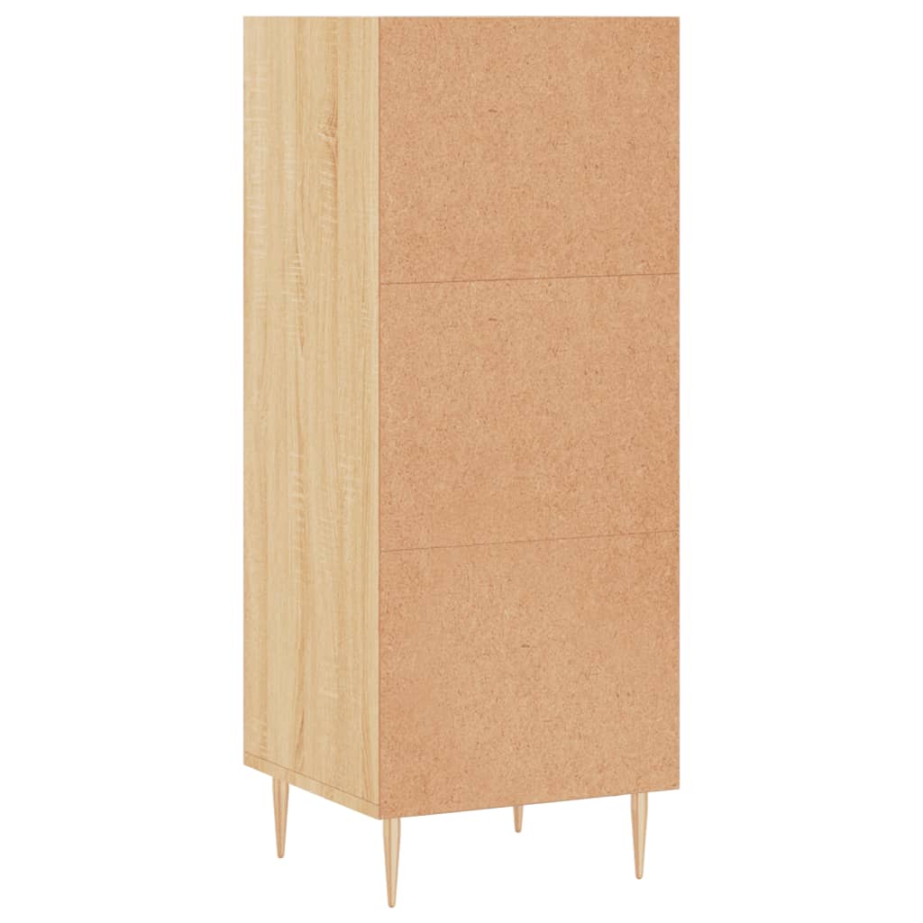 Credenza Rovere Sonoma 34,5x32,5x90 cm in Legno Multistrato 828719