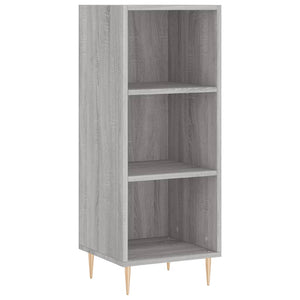 Credenza Grigio Sonoma 34,5x32,5x90 cm in Legno Multistrato 828722