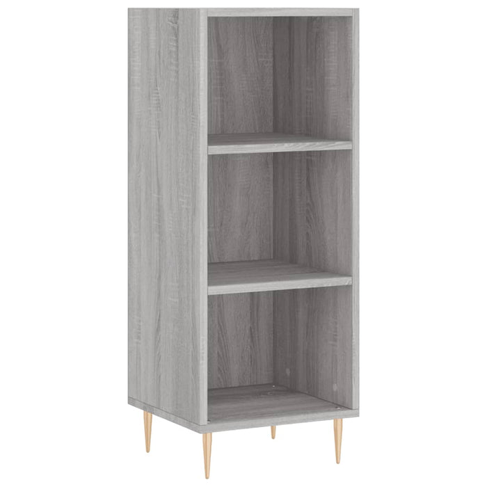 Credenza Grigio Sonoma 34,5x32,5x90 cm in Legno Multistrato 828722