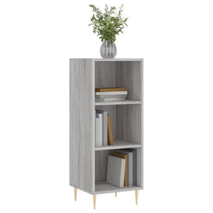 Credenza Grigio Sonoma 34,5x32,5x90 cm in Legno Multistrato 828722