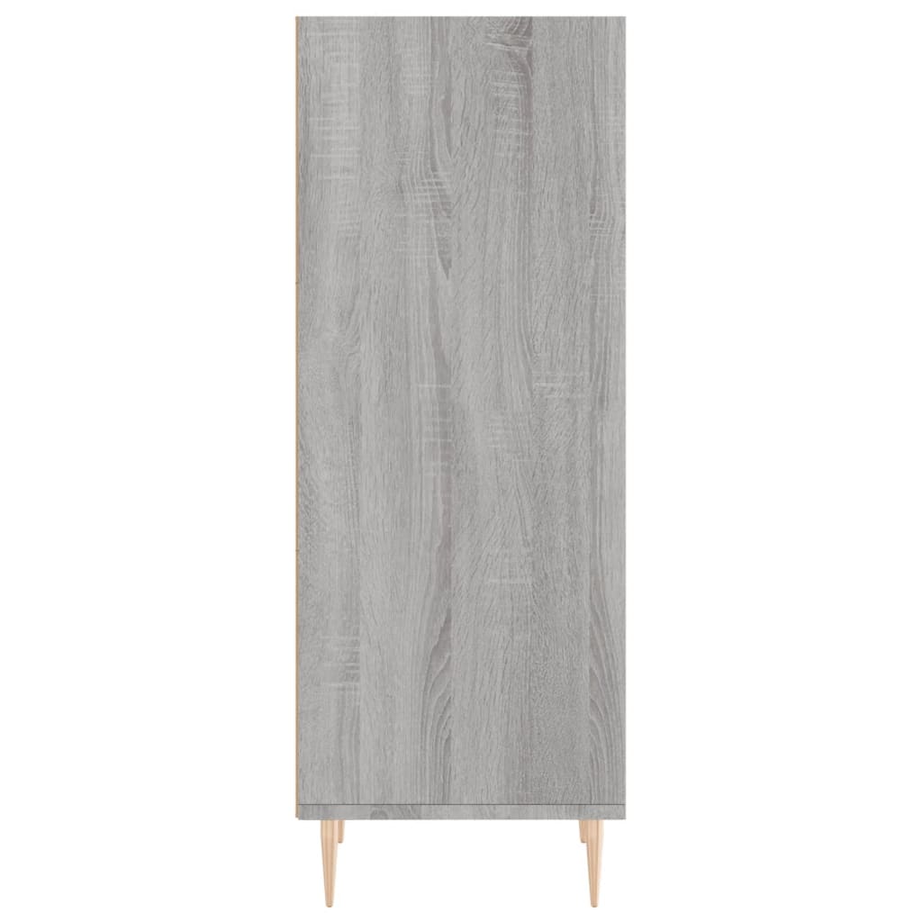 Credenza Grigio Sonoma 34,5x32,5x90 cm in Legno Multistrato 828722