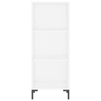 Credenza Bianca 34,5x32,5x90 cm in Legno Multistrato 828732