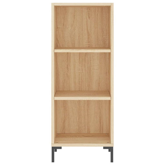 Credenza buffet cassettiera mobile contenitore organizer cucina soggiorno soggiorno Sonoma 34,5 x 32,5 x 90 cm derivati ​​del legno marrone 02_0031506