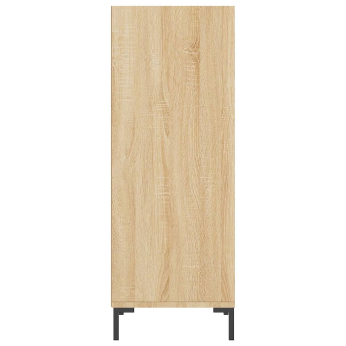 Credenza Rovere Sonoma 34,5x32,5x90 cm in Legno Multistrato 828735