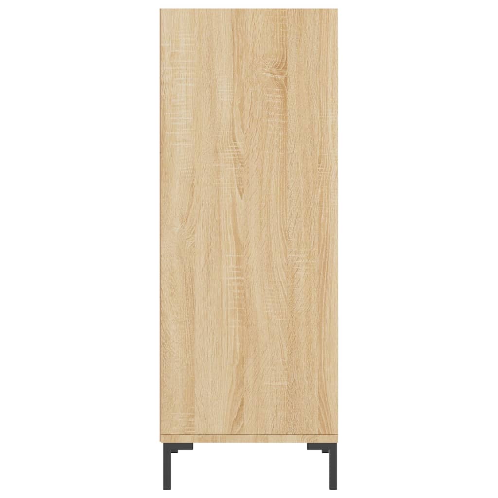 Credenza buffet cassettiera mobile contenitore organizer cucina soggiorno soggiorno Sonoma 34,5 x 32,5 x 90 cm derivati ​​del legno marrone 02_0031506
