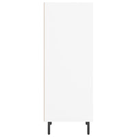 Credenza-Buffet-Armadio da cucina Bianca 34,5x32,5x90 cm in Legno Multistrato 518985