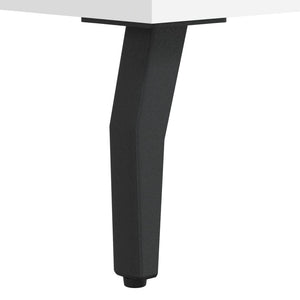 Credenza-Buffet-Armadio da cucina Bianca 34,5x32,5x90 cm in Legno Multistrato 518985