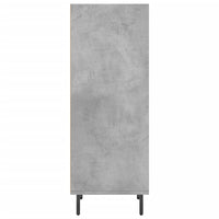 Credenza Grigio Cemento 34,5x32,5x90 cm in Legno Multistrato 828752