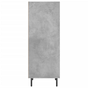 Credenza Grigio Cemento 34,5x32,5x90 cm in Legno Multistrato 828752
