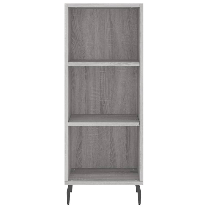 Credenza Grigio Sonoma 34,5x32,5x90 cm in Legno Multistrato 828754