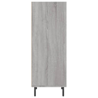 Credenza Grigio Sonoma 34,5x32,5x90 cm in Legno Multistrato 828754