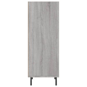 Credenza Grigio Sonoma 34,5x32,5x90 cm in Legno Multistrato 828754