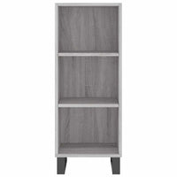 Credenza Grigio Sonoma 34,5x32,5x90 cm in Legno Multistrato 828762