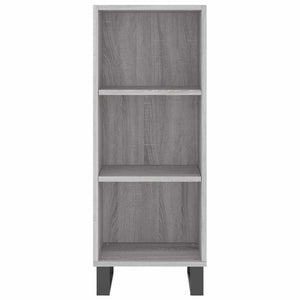 Credenza Grigio Sonoma 34,5x32,5x90 cm in Legno Multistrato 828762