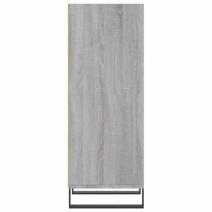 Credenza Grigio Sonoma 34,5x32,5x90 cm in Legno Multistrato 828762