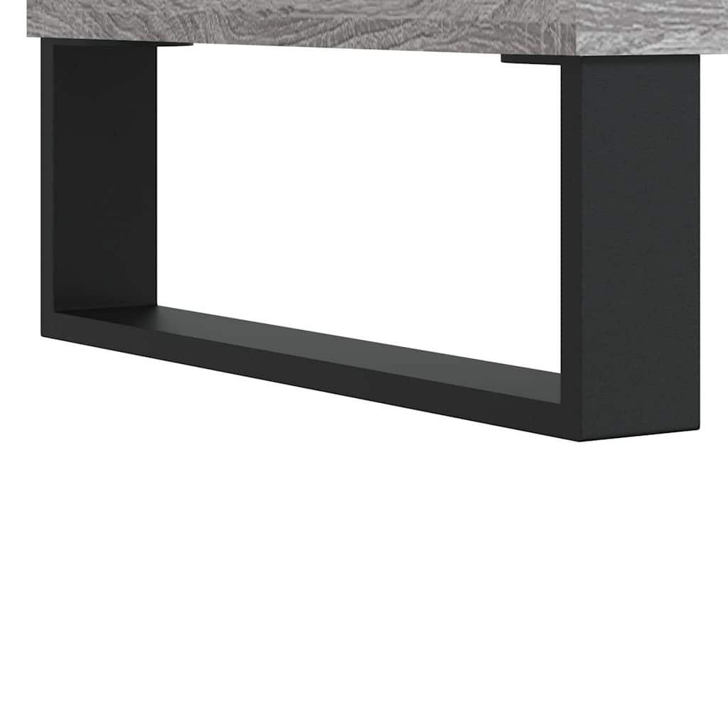 Credenza Grigio Sonoma 34,5x32,5x90 cm in Legno Multistrato 828762