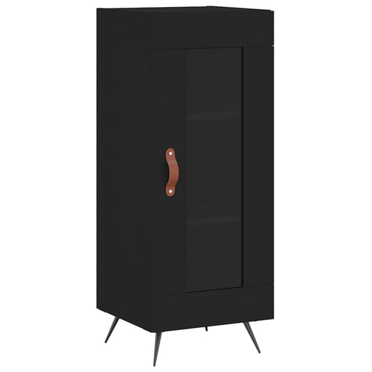Credenza Nero 34,5x34x90 cm in Legno Multistratocod mxl 79617