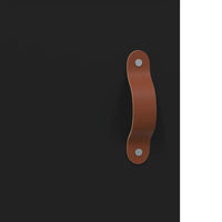 Credenza Nero 34,5x34x90 cm in Legno Multistrato 828765