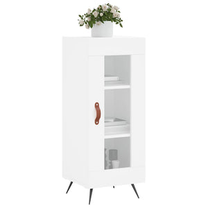 Credenza-Buffet-Armadio da cucina Bianco Lucido 34,5x34x90 cm in Legno Multistrato 274680