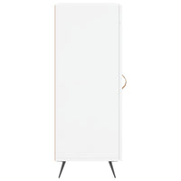 Credenza-Buffet-Armadio da cucina Bianco Lucido 34,5x34x90 cm in Legno Multistrato 274680