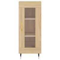 Credenza Rovere Sonoma 34,5x34x90 cm in Legno Multistrato 828775