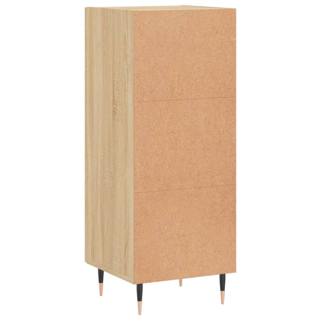 Credenza Rovere Sonoma 34,5x34x90 cm in Legno Multistrato 828775