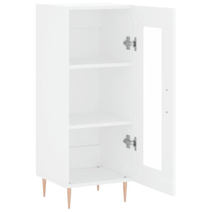 Credenza buffet cassettiera mobile contenitore organizer cucina soggiorno soggiorno 34,5 x 34 x 90 cm derivati ​​del legno bianco 02_0030238
